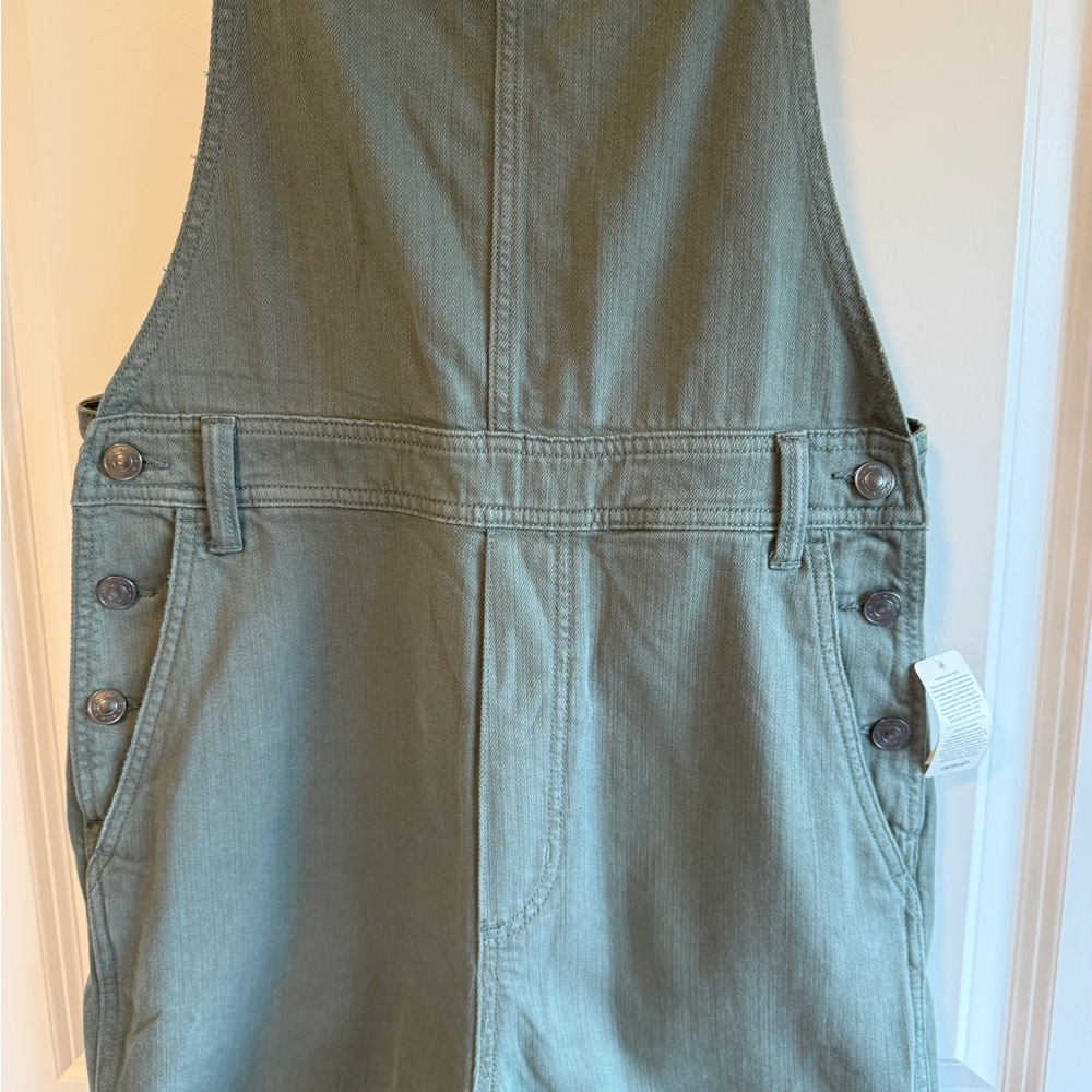 Aerie Y2K Baggy Overalls, Green Palm (NWT) - Picture 4 of 7